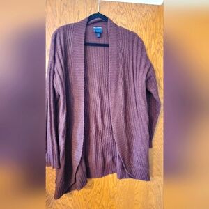 Small Daytrip Chocolate knit cardigan